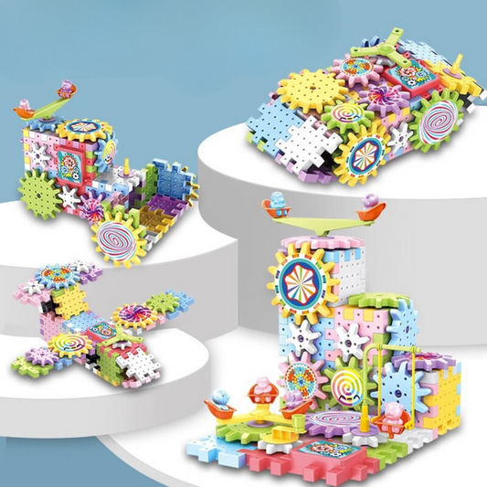 GearJoy™ Montessori Draaiende Tandwiel Bouwset