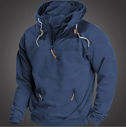 Benedict | Men casual z długim rękawem bluza z kapturem