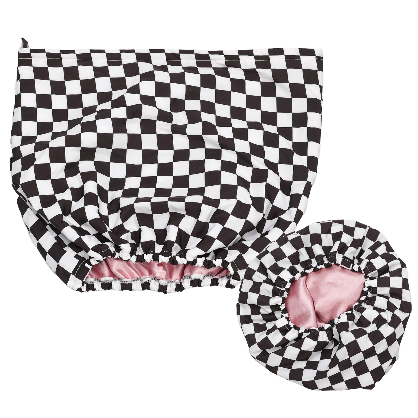 SILKLOCK Waterproof Satin Shower Cap