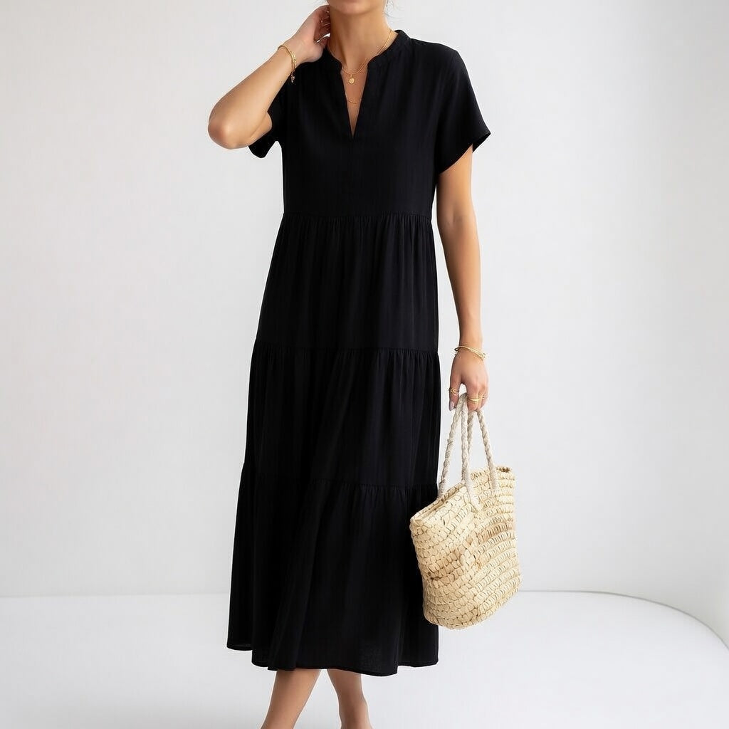 Althéa — Robe longue fluide estivale élégante