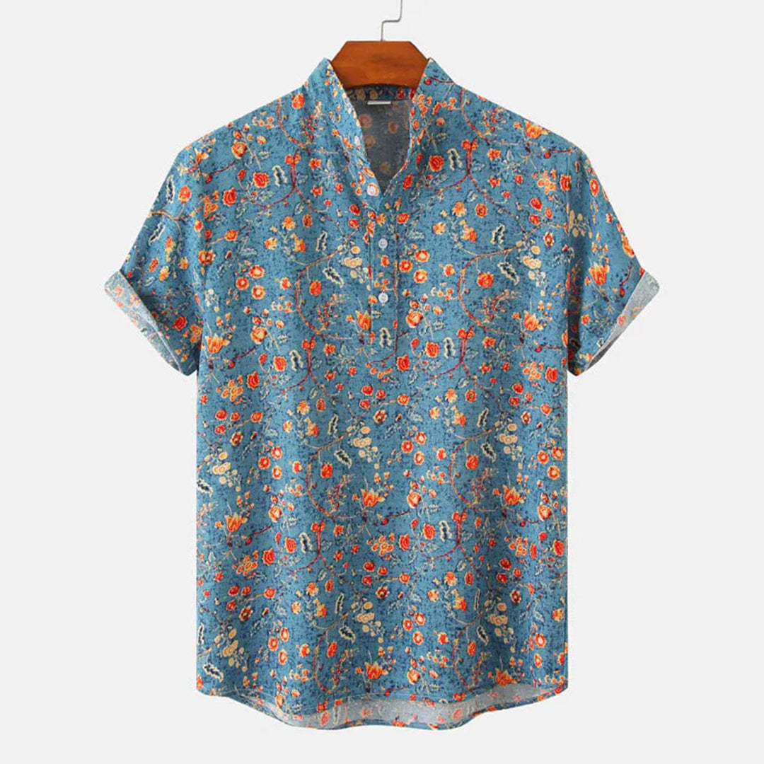 Nico - Chemise imprimée tropicale pour homme