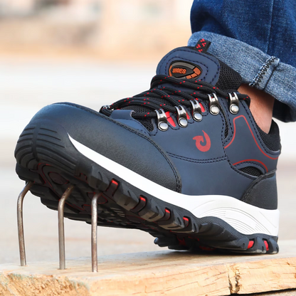 Chaussures de sécurité à embout en acier pour homme – Légères, anti-perforation, antidérapantes, baskets de travail durables