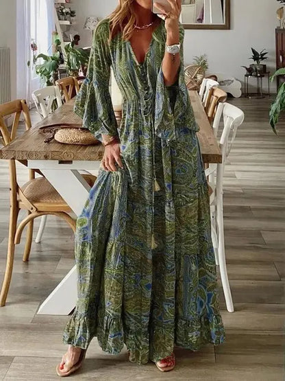 Fascinerende Maxi Kjole - Luna