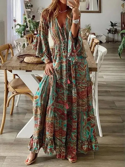 Fascinerende Maxi Kjole - Luna