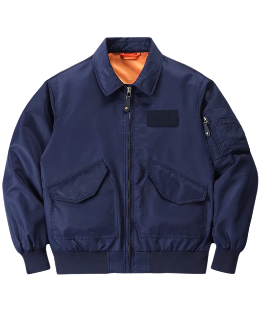 Kurtka bomberka w stylu retro