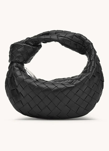 Marélyne - Das Must-Have | Kleiner Geflochtener Handtasche aus Kunstleder