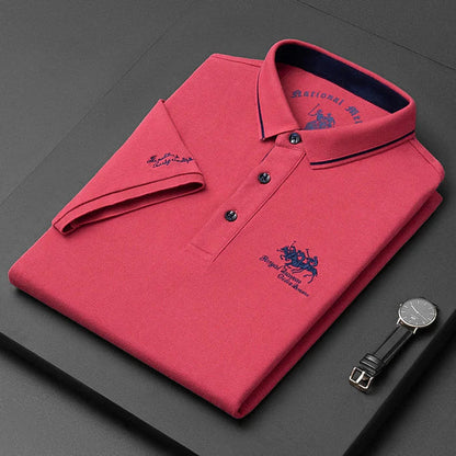 Norbert – Elegancka koszulka polo z organicznej bawełny
