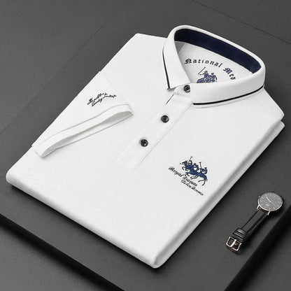 Norbert – Elegancka koszulka polo z organicznej bawełny