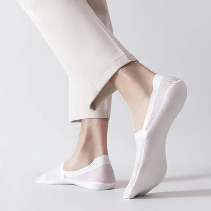 No-Show Breathable Anti-Slip Socks for All-Day Comfort