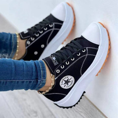 Orthopädische Ledersneaker für Damen | Fußgewölbestütze