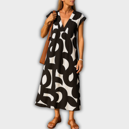 Valérie | V-loops Dress