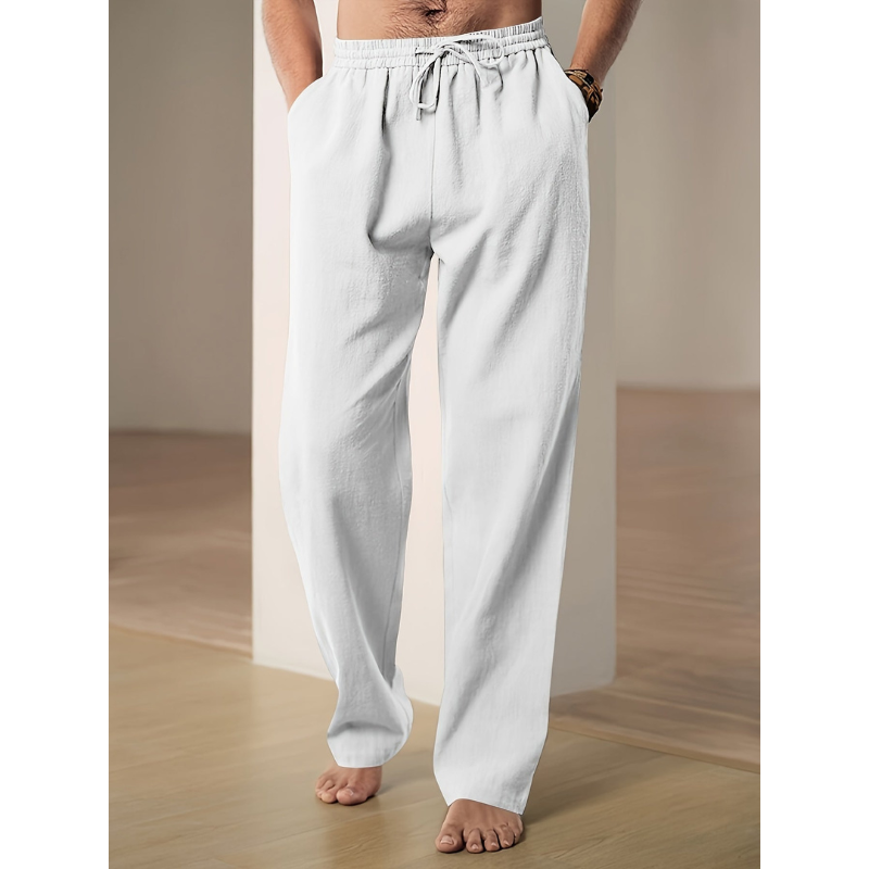 Broek Heren | Lichtgewicht Lounge & Relaxed Fit voor Zomer