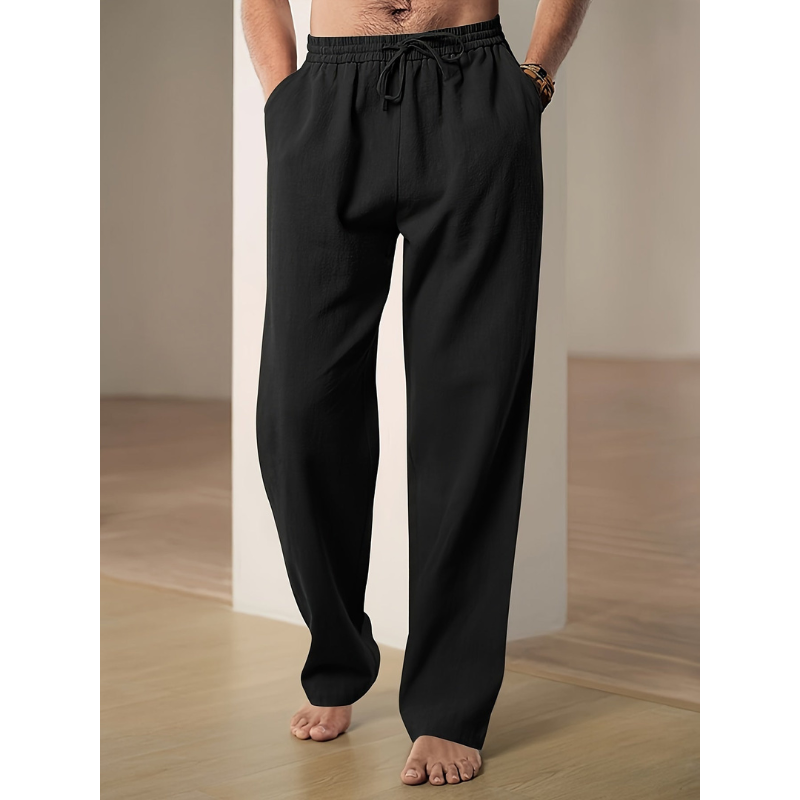Broek Heren | Lichtgewicht Lounge & Relaxed Fit voor Zomer