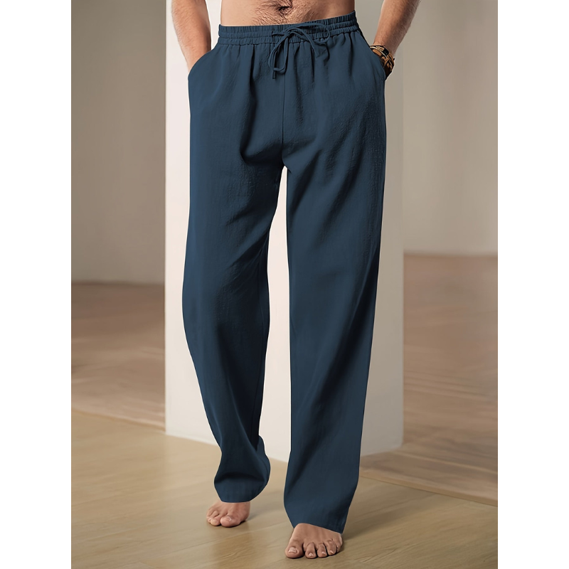 Broek Heren | Lichtgewicht Lounge & Relaxed Fit voor Zomer