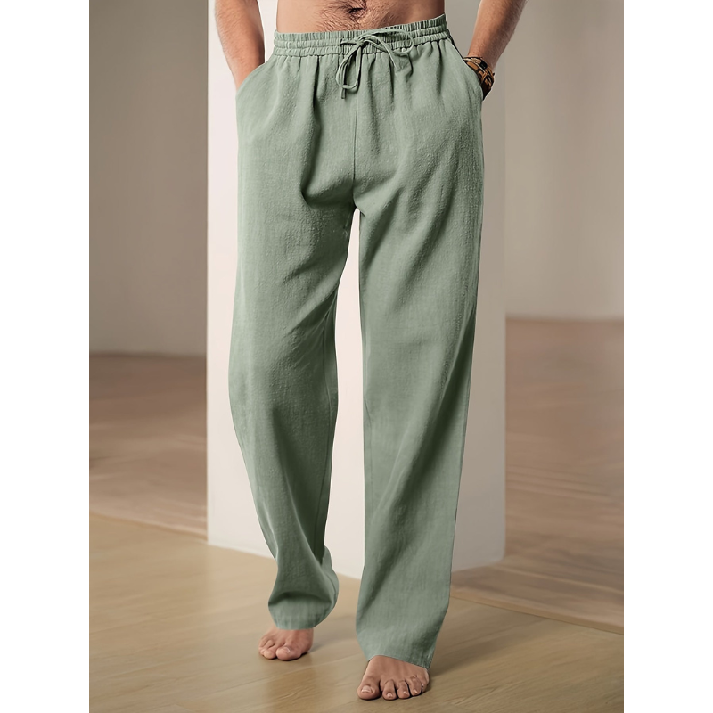 Broek Heren | Lichtgewicht Lounge & Relaxed Fit voor Zomer
