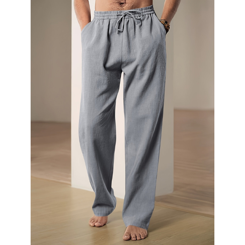 Broek Heren | Lichtgewicht Lounge & Relaxed Fit voor Zomer