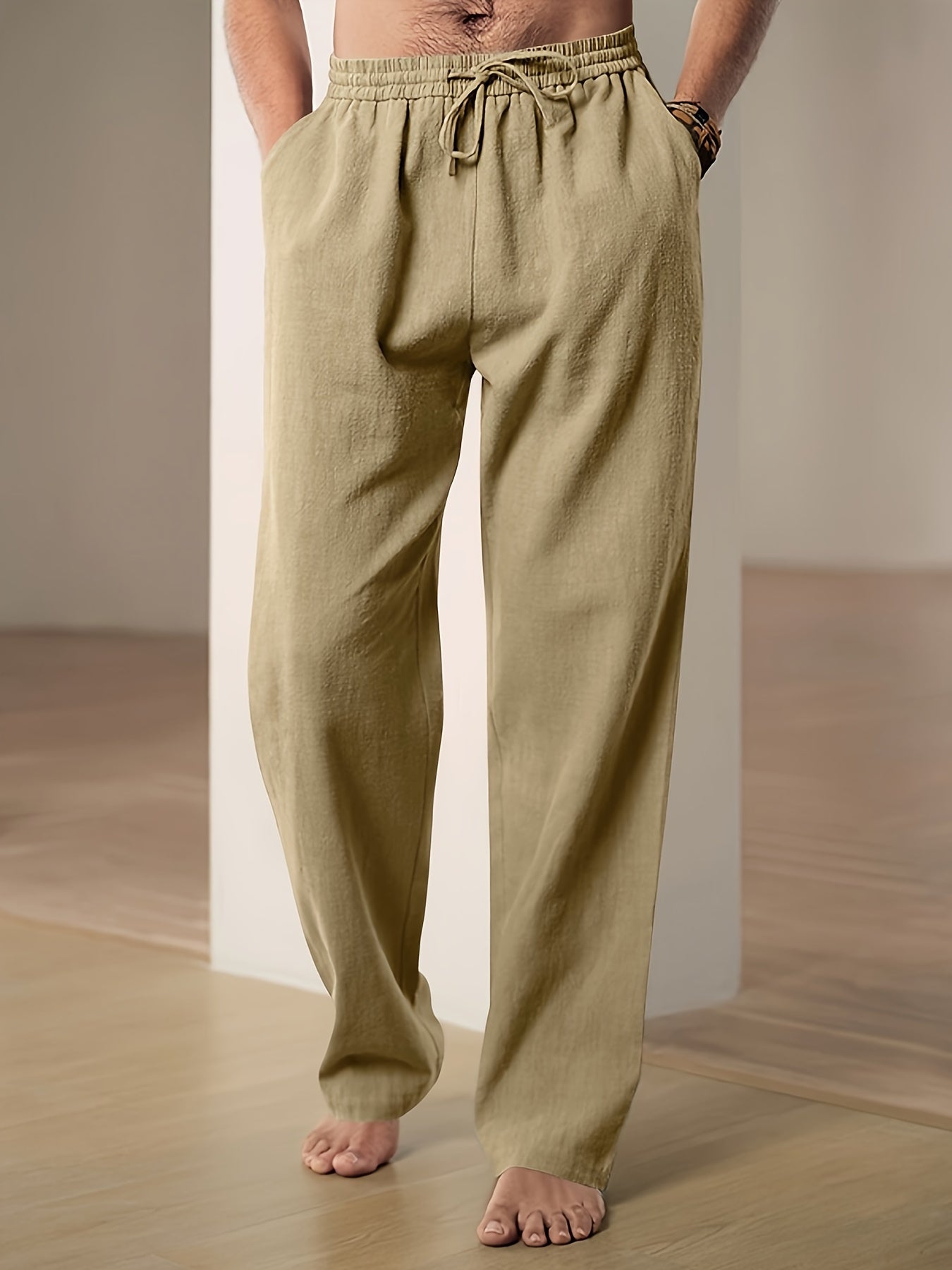 Broek Heren | Lichtgewicht Lounge & Relaxed Fit voor Zomer