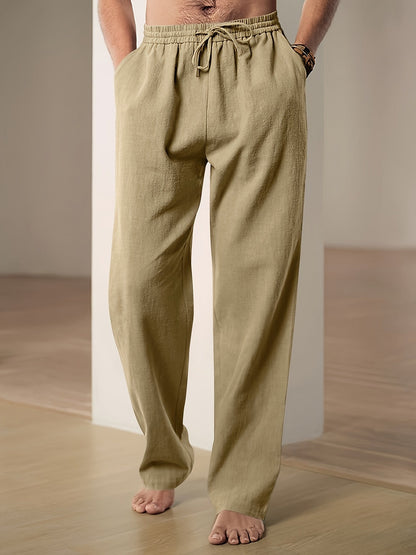 Broek Heren | Lichtgewicht Lounge & Relaxed Fit voor Zomer