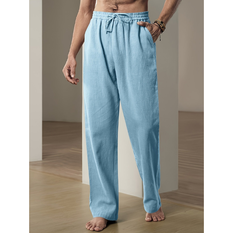 Broek Heren | Lichtgewicht Lounge & Relaxed Fit voor Zomer