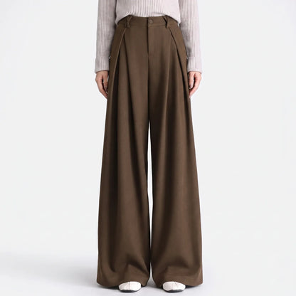 Broek heren | Wijde broek met losse pasvorm
