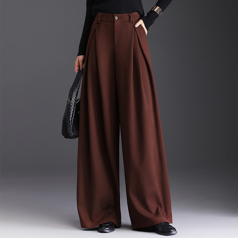 Broek heren | Wijde broek met losse pasvorm