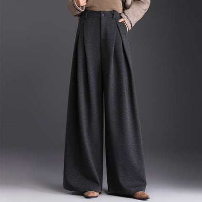 Broek heren | Wijde broek met losse pasvorm