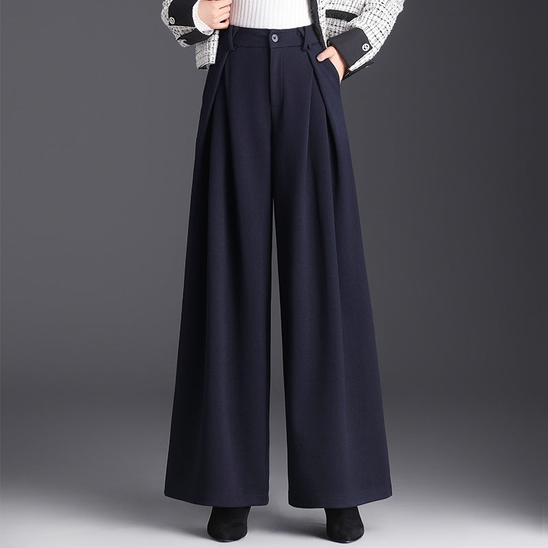 Broek heren | Wijde broek met losse pasvorm