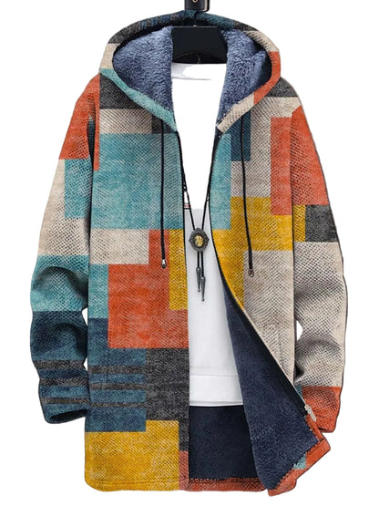 Beatrice | Unisex-Kapuzenjacke, inspiriert von luxuriöser Kunst