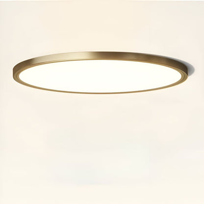 BronzeHalo Taklampa - Ultradun Minimalistisk Rund LED Taklampa