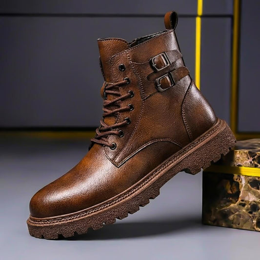 Griffin Genuine Leather Boots