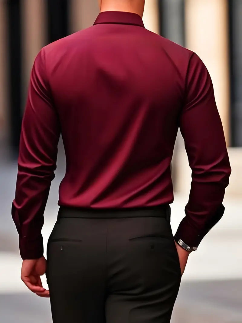 Logan | Slim Fit Button-Up Casual Shirt