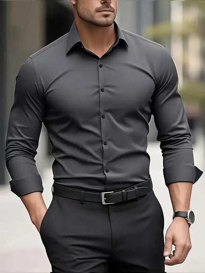 Logan | Slim Fit Button-Up Casual Shirt