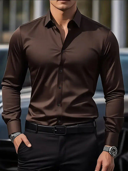 Logan | Slim Fit Button-Up Casual Shirt