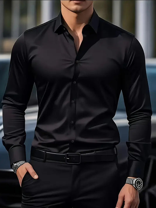 Logan | Slim Fit Button-Up Casual Shirt