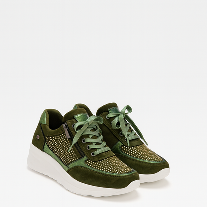Orthopedic women's shoes green