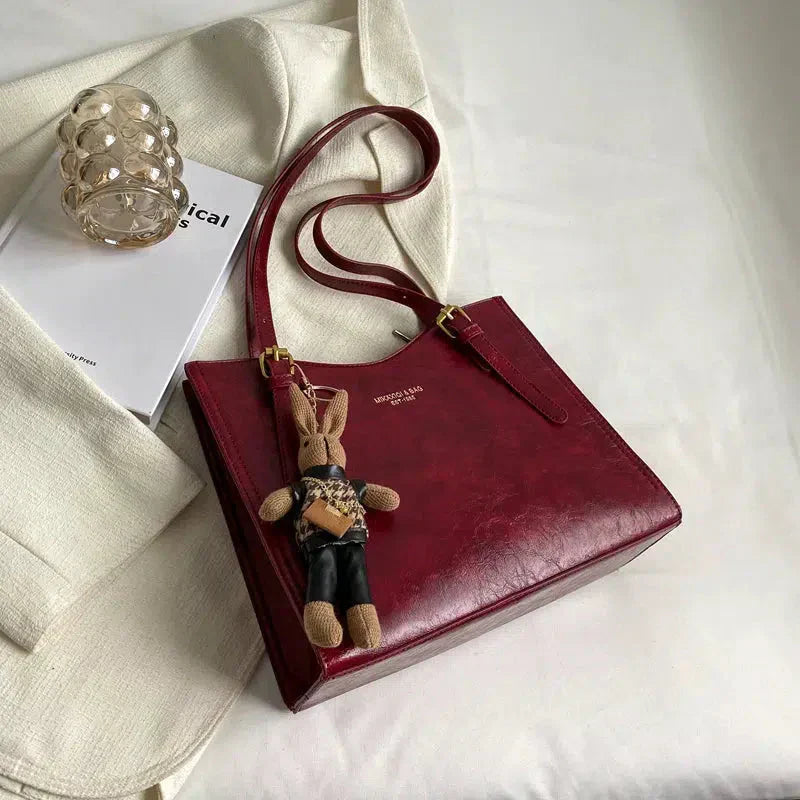 Lena | Sac à bandoulière vintage en cuir vegan