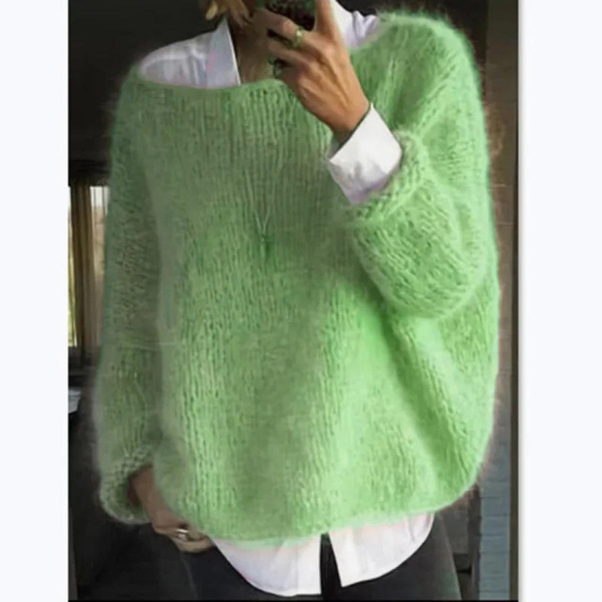 Bella | Women Cozy z długim rękawem Knit sweater