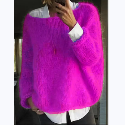 Bella | Women Cozy z długim rękawem Knit sweater