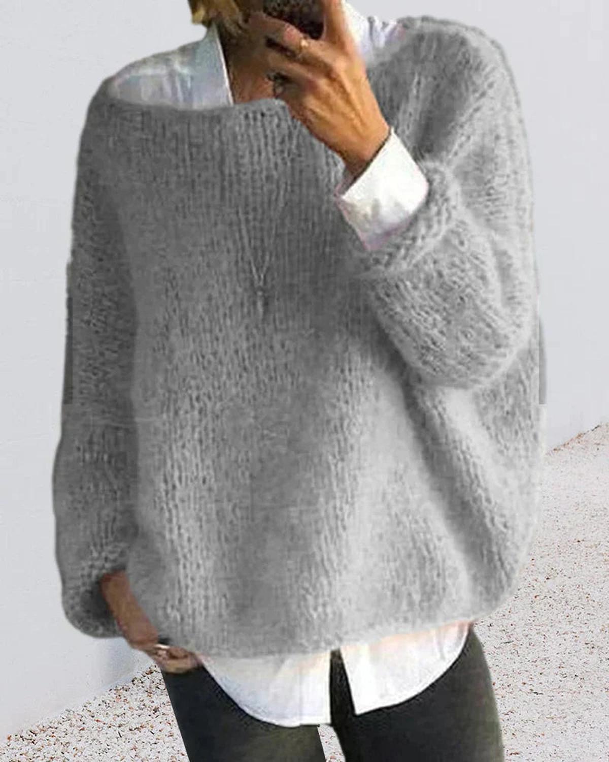 Bella | Women Cozy z długim rękawem Knit sweater
