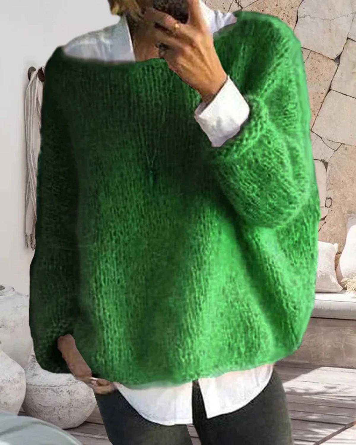 Bella | Women Cozy z długim rękawem Knit sweater