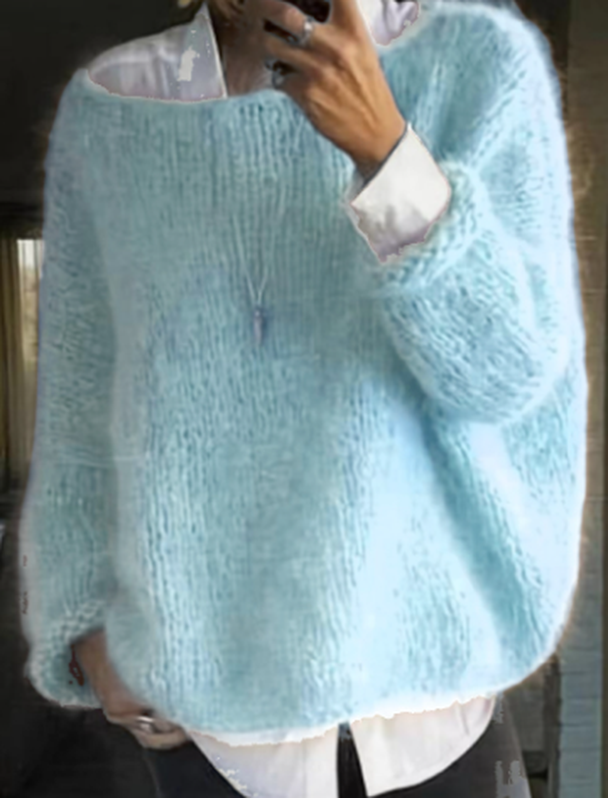 Bella | Women Cozy z długim rękawem Knit sweater