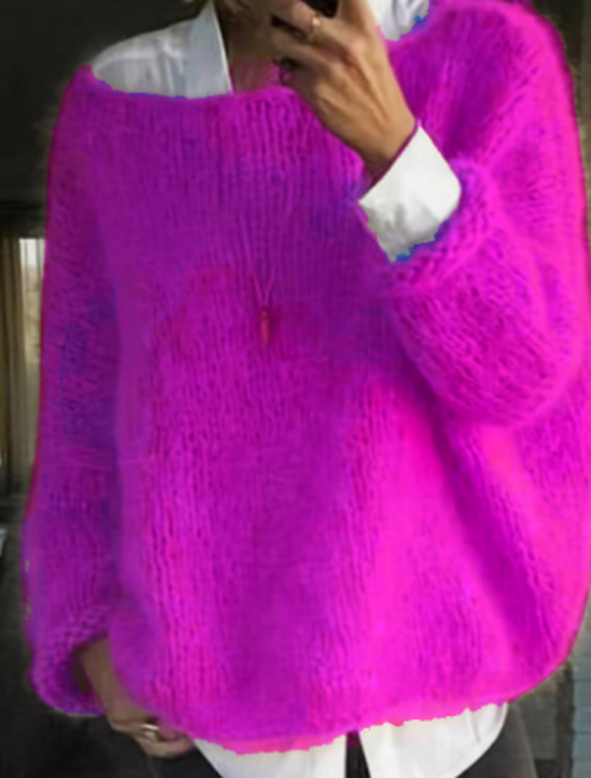 Bella | Women Cozy z długim rękawem Knit sweater
