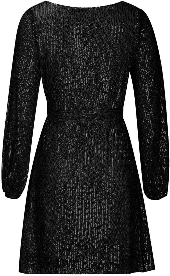 Sharina Dress | Glitzer-Minikleid für strahlend stilvolle Party-Anlässe