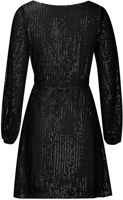 Sharina Dress | Glitzer-Minikleid für strahlend stilvolle Party-Anlässe