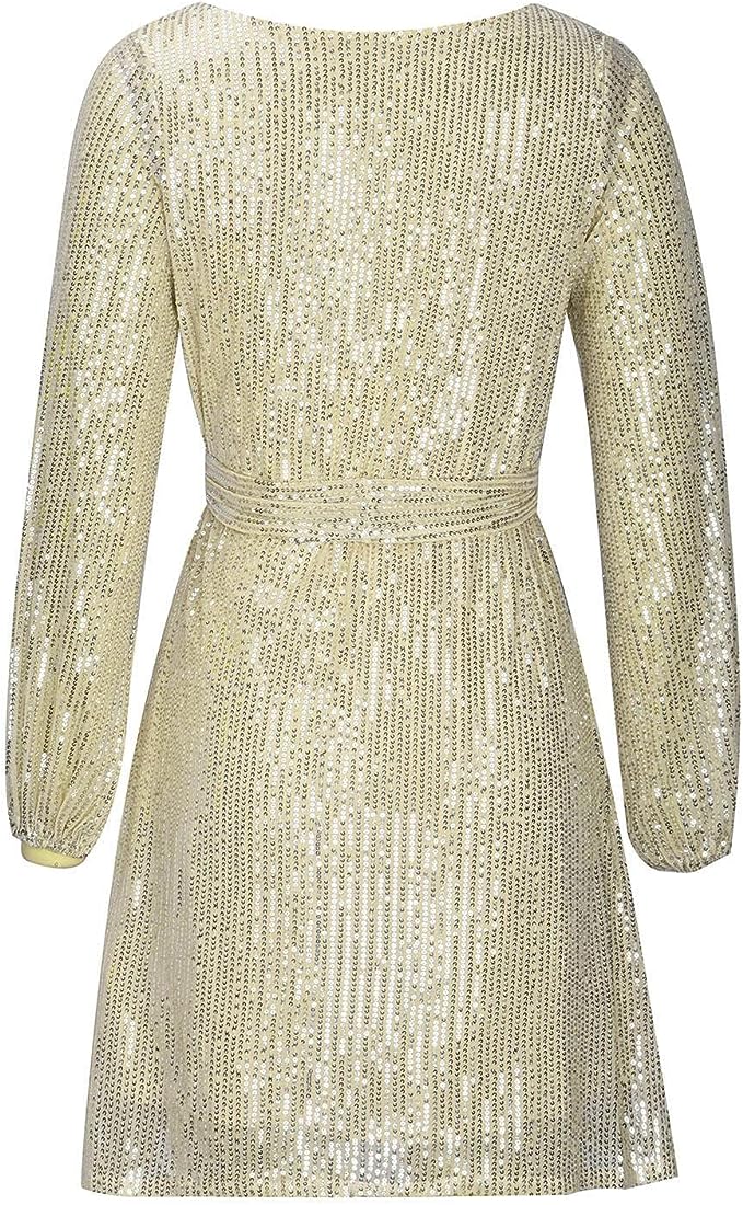 Sharina Dress | Glitzer-Minikleid für strahlend stilvolle Party-Anlässe