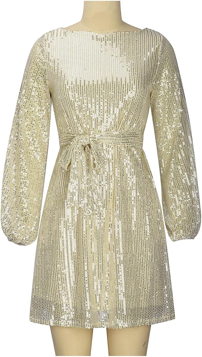 Sharina Dress | Glitzer-Minikleid für strahlend stilvolle Party-Anlässe