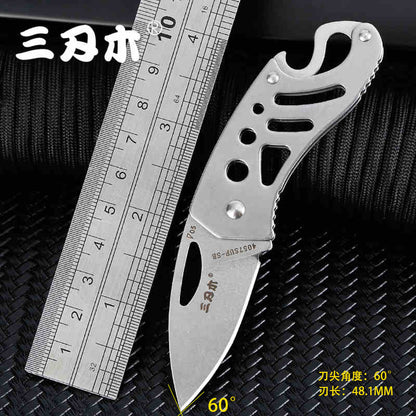 Bushcraft Folding Field Knife Multi-functional Pocketed EDC knife
