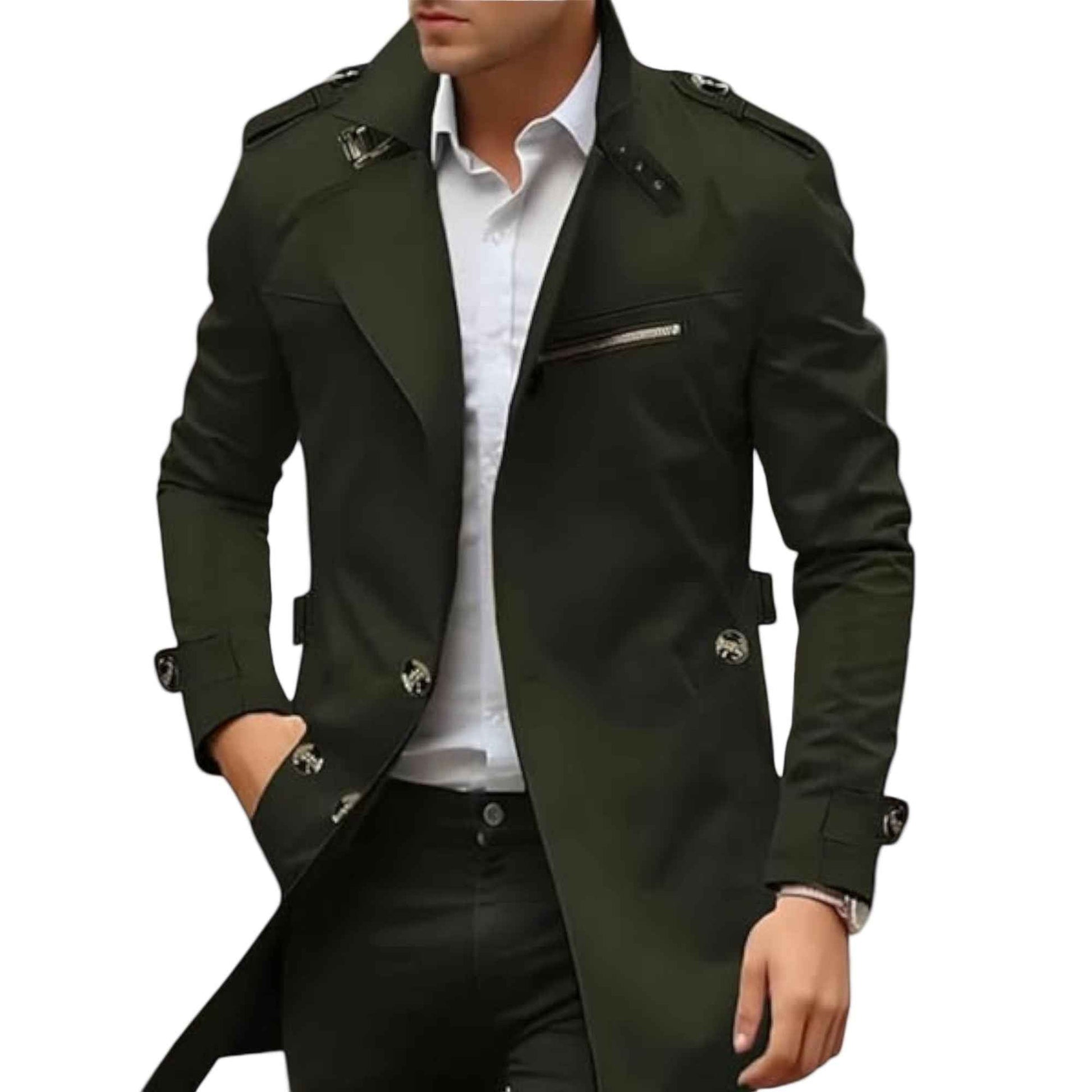 Handgefertigte Jacke mit einzigartigem Design