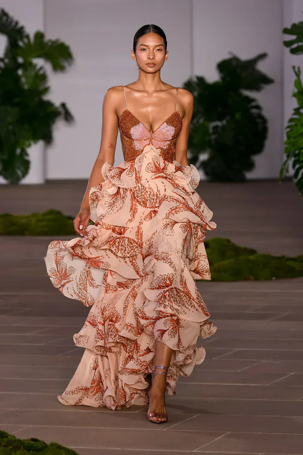 Keziah Vestido con Volantes