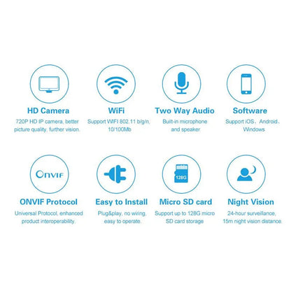VStarcam HD Indoor Wireless 720P Security IP Camera: Redefining Home and Office Surveillance - Shello's Creative Boutique